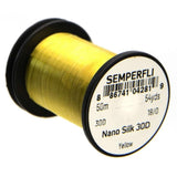 Semperfli Nano Silk Thread 18/0 - Yellow