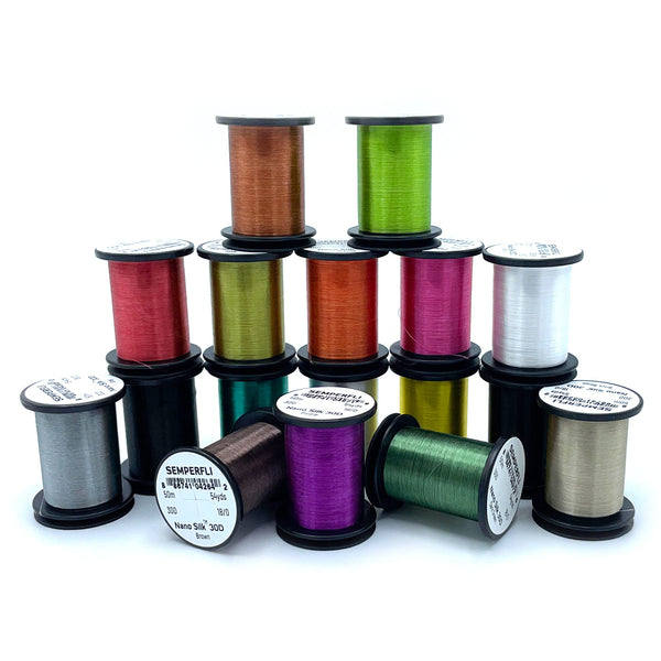 Semperfli Nano Silk Thread 18/0 (30 Denier) – Fly Artist