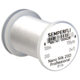 Semperfli Nano Silk Pro Thread 24/0 - White