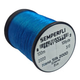 Semperfli Nano Silk Streamer 3/0 Thread - Blue
