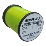 Semperfli Nano Silk Streamer 3/0 Thread - Rhyac Green