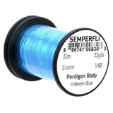 Semperfli Perdigon Body - Iridescent Blue