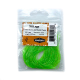 Semperfli SiliLegs - Chartreuse & Gold Flake