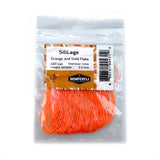Semperfli SiliLegs - Orange & Gold Flake