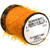 Semperfli Straggle Legs - Fl. Orange Sunburst