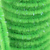 Semperfli Worm Chenille - Sparkle Fl. Green