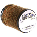 Semperfli Dry Fly Poly Yarn - Caddis Amber
