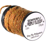 Semperfli Dry Fly Poly Yarn - Caddis Brown