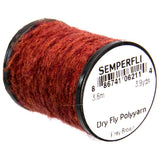 Semperfli Dry Fly Poly Yarn - Fiery Brown