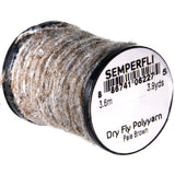 Semperfli Dry Fly Poly Yarn - Pale Brown