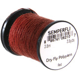 Semperfli Dry Fly Poly Yarn - Red