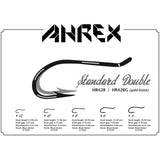 Ahrex HR428 Home Run Tying Double Hook : Size Chart