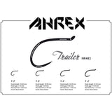 Ahrex HR483 Barbless Home Run Trailer Hook : Size Chart