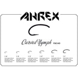 Ahrex FW540 Freshwater Curved Nymph Hook : Size Chart