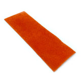 Adhesive Back Furry Foam - Orange