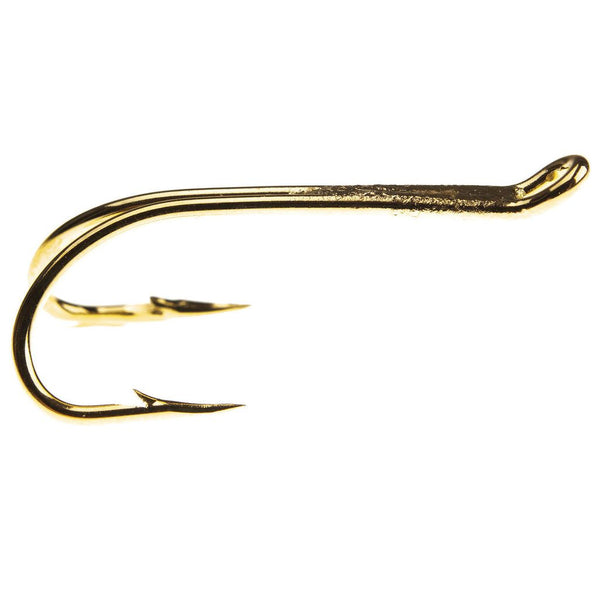 Ahrex HR428G Home Run Short Double Fly Hook (Gold) – Fly Artist