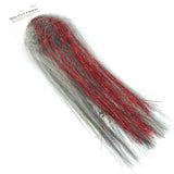 Hedron Big Fly Fiber with Curl - Black / White