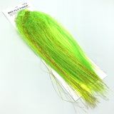 Hedron Big Fly Fiber with Curl - Green Hornet