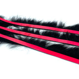 Magnum Bling Rabbit Strips - Black / Fluorescent Fire Red