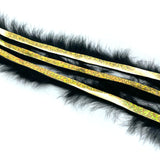 Magnum Bling Rabbit Strips - Black / Holo Gold