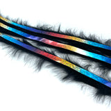 Magnum Bling Rabbit Strips - Black / Holo Rainbow