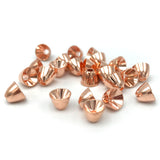 Hareline Brass Cone Heads - Copper