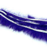 Magnum Bling Rabbit Strips - Bright Purple / Holo Silver