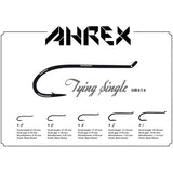Ahrex HR414 Home Run Tying Single Hook : Size Chart