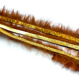 Magnum Bling Rabbit Strips - Crawfish Orange / Holo Gold