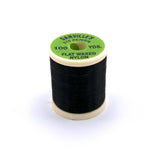 Danville Flat Waxed Nylon Thread - Black