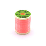 Danville Flat Waxed Nylon Thread - Fluorescent Shrimp Pink