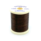 Danville 3/0 Monocord Waxed Thread - Dark Brown