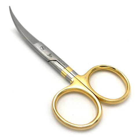 For Sale Dr. Slick Arrow Scissors - Precision Fly Tying Tool (3.5") With Wire Notch Curved Scissors