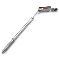 Dr. Slick 4" Rotary Hackle Pliers with Half Hitch Tool