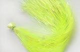 Dyed Pearl Flashabou - Fluorescent Yellow