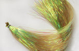 Dyed Pearl Flashabou - Olive