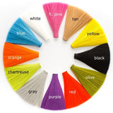 Fish-Skull Faux Bucktail Color Chart