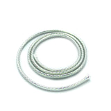 Hedron Flashabou Minnow Body - Small Silvertone