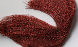 Flashabou Weave - Black / Red / Copper