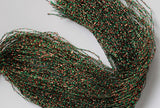 Flashabou Weave - Bronze / Copper / Green