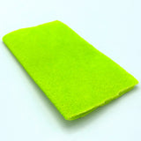 Hareline Furry Foam - Fluorescent Chartreuse