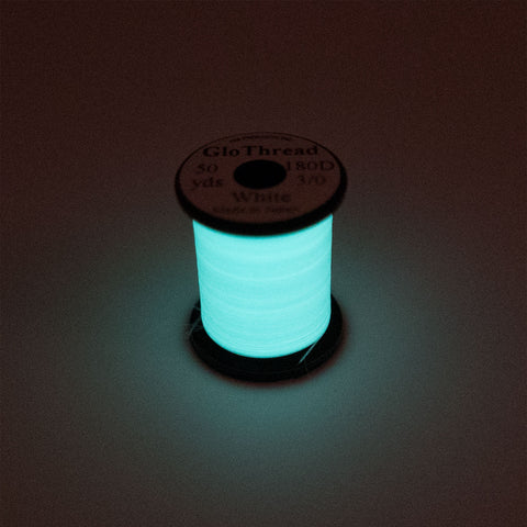 UNI Glo Thread 3/0 : Glow In The Dark Thread : UNI-Products – Fly Artist