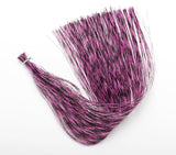 Grizzly Barred Flashabou - Fluorescent Pink / Black