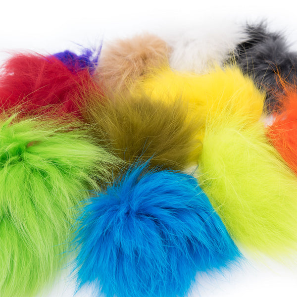 Arctic Fox Tail Hair For Fly Tying - 3" To 3.5" Fibers For Salmon, Steelhead & Saltwater Flies