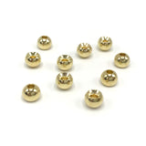 Hareline Tungsten Beads - Gold