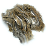 Hareline Cross Cut Rabbit Hide Strips -  Grizzly Natural Hare
