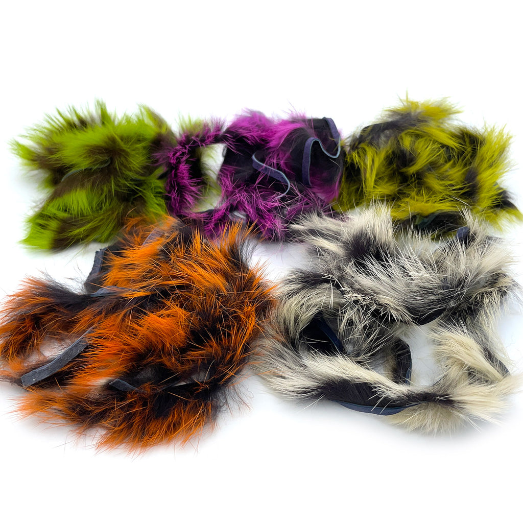 Crosscut Frostip Rabbit Strips : Hareline – Fly Artist