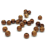 Hareline Dazzle Brass Beads - Metallic Pheasant Tail Brown