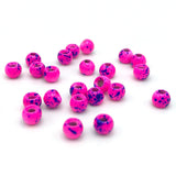 Hareline Dazzle Brass Beads - Pink Jaw Breaker