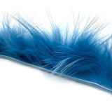 Hareline Finn Raccoon Zonker Strip - Kingfisher Blue
